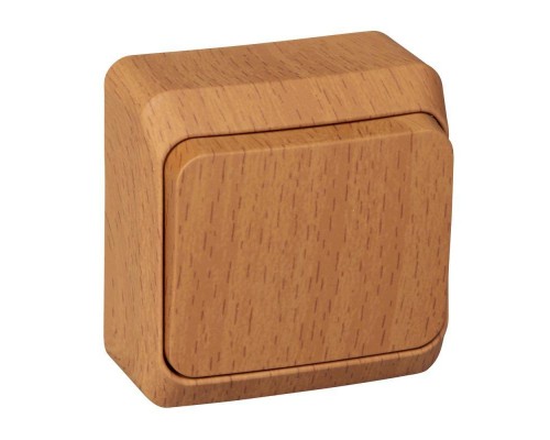 Переключатель 1-кл. ОП Этюд 10А IP20 сосна SchE BA10-004D