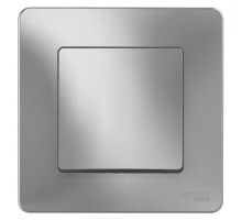 Переключатель 1-кл. СП Blanca 10А IP20 (сх. 6) 250В алюм. SchE BLNVS010603