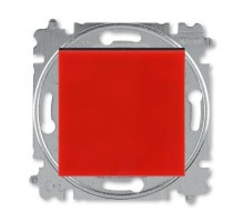 Переключатель 1-кл. СП Levit IP20 красн./дым. черн. ABB 2CHH590645A6065