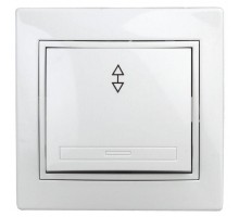 Переключатель 1-кл. СП Plano 10А IP20 1-103-01 250В бел. Intro Б0027599
