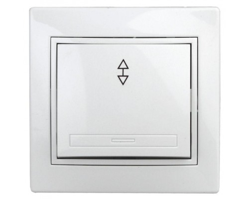 Переключатель 1-кл. СП Plano 10А IP20 1Э-103-01 250В бел. Intro Б0038824