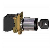 Переключатель 2-х поз. c фикс. 1НО SchE XB4BG21