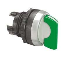Переключатель 2полож. ручка с фикс. 45град. (0-1) 12-2час зел. Osmoz Leg 023906