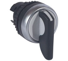 Переключатель 2полож. ручка с фикс. 90град. (0-1) 12-3час черн. Osmoz Leg 023935