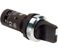 Переключатель C3SS1-30B-02 3-х поз. черн. 2НЗ с фикс. ABB 1SFA619210R3056