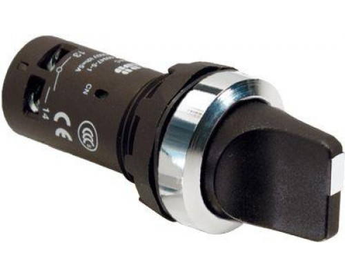 Переключатель C3SS1-30B-02 3-х поз. черн. 2НЗ с фикс. ABB 1SFA619210R3056