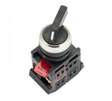 Переключатель  АLСLR-22 3P черн. NO+NC PROxima EKF psw-alc-3p