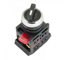 Переключатель  АС-22 2P черн. NO+NC PROxima EKF psw-ac-2p