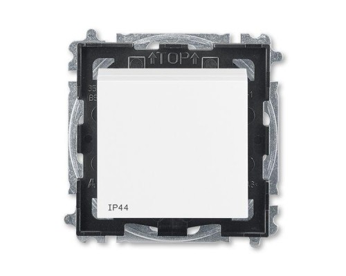 Переключатель кнопочный 1-кл. Levit IP44 бел./бел. ABB 2CHH598940A4003