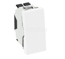 Переключатель кнопочный 1п 10А TA-WB RW0.5 250В бел. OBO 6120960