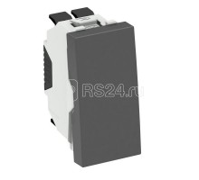 Переключатель кнопочный 1п 10А TA-WB SWGR0.5 250В черн. OBO 6120962