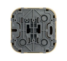 Переключатель на 2 направления 1-кл. ОП Quteo 10А IP20 10AX дерево Leg 782264