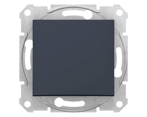 Переключатель на 2 направления 1-кл. СП Sedna 16А IP20 (сх. 6) 250В графит SchE SDN0400470