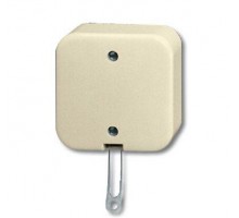 Переключатель ОП Busch-Duro 2000 AP 10А IP20 со шнурком сл. кость ABB 2CKA001343A0136