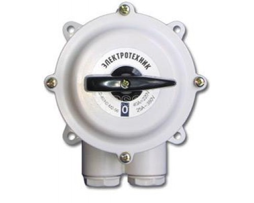 Переключатель пакетный ПП2-40/Н2 М2 IP56 (пластик) Электротехник ET002138