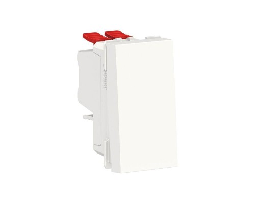 Переключатель перекрестный 1-кл. 1мод. СП Unica Modular IP21 (сх. 7) 250В 10AX бел. SchE NU310518