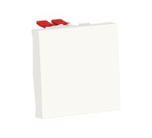 Переключатель перекрестный 1-кл. 2мод. СП Unica Modular IP21 (сх. 7) 250В 10AX бел. SchE NU320518