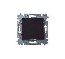 Переключатель перекрестный 1-кл. СП Levit IP20 антрацит/дым. черн. ABB 2CHH590745A6063