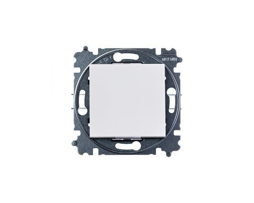 Переключатель перекрестный 1-кл. СП Levit IP20 бел./дым. черн. ABB 2CHH590745A6062