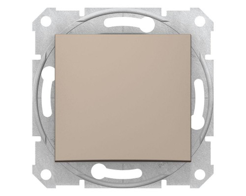 Переключатель перекрестный 1-кл. СП Sedna 10А IP20 (сх. 7) 250В титан SchE SDN0500168