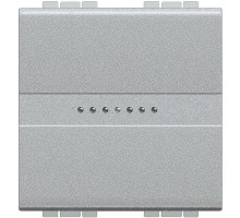 Переключатель промежуточный 1-кл. 2мод. СП LivingLight 16А IP20 Axial авт. клеммы алюм. Leg BTC NT4054M2