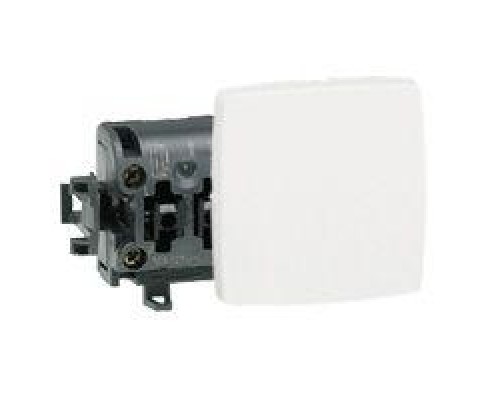Переключатель промежуточный 1-кл. Oteo 10А IP31 250В в сборе бел. Leg 086104