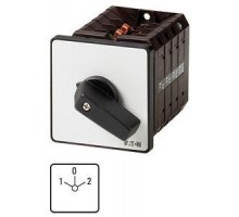 Переключатель реверсивный 3п Ie=63А 1-0-2 45град. 88х88мм перед. крепление T5B-3-8401/E EATON 092296