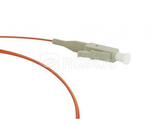 Пигтейл FPT-B9-50-LC/PR-1M-LSZH-OR (FPT9-50-LC-PC-1M) волоконно-оптический MM 50/125 (OM2) LC 1м LSZH Hyperline 35448