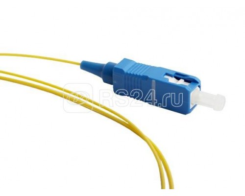 Пигтейл FPT-B9-9-SC/UR-1M-LSZH-YL SM 9/­125 (OS2) SC/­UPC 1м LSZH Hyperline 27875