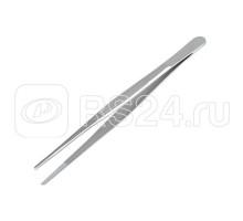 Пинцет прямой рифленый 155 мм ПРОФИ Rexant 12-0365