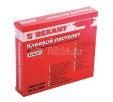 Пистолет клеевой 60Вт большой (кор.) REXANT 12-0107