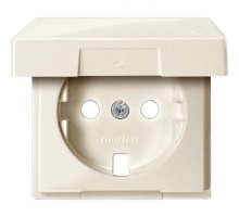 Плата Merten центральная с креп. для мех. розетки SCHUKO беж. SchE MTN2341-0344