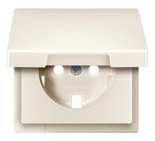 Плата Merten центральная с креп. для мех. розетки SCHUKO беж. SchE MTN2341-4044