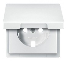 Плата Merten центральная с креп. для мех. розетки SCHUKO бел. SchE MTN2341-4019