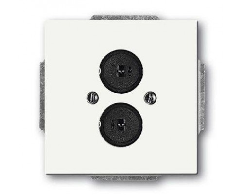 Плата центральная 2-разъема для LS solo/fut. бел. бархат ABB 2CKA001723A0260