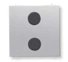 Плата центральная SR-2-N2PL 2-кноп. free@home Zenit серебр. ABB 2CLA222620N1302