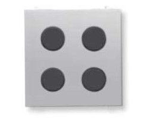 Плата центральная SR-4-N2PL 4-кноп. free@home Zenit серебр. ABB 2CLA222640N1302