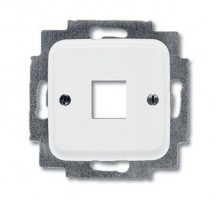 Плата центральная для 1-го разъема Modular Jack (артикулы 0210 0211 и 0219) Reflex SI альп. бел. ABB 2CKA001753A3833