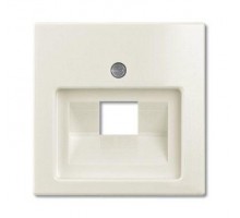 Плата центральная инф. розетки 1-м Basic-55 сл. кость ABB 2CKA001753A0098