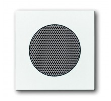 Плата центральная (накладка) для громкоговорителя 8223 U Basic 55 альп. бел. ABB 2CKA008200A0170