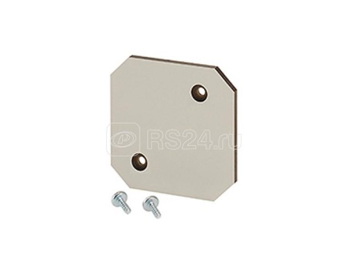 Плата монтажная 71.5х71.5х4 EB MP 02 с крепеж. винтами для коробок EB 02.. HENSEL 62000255