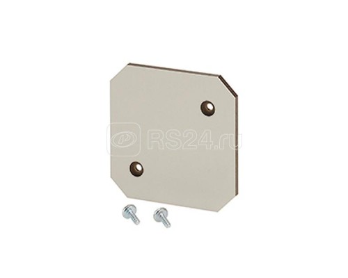 Плата монтажная 81х81х4 EB MP 04 с крепеж. винтами для коробок EB 04.. HENSEL 62000256