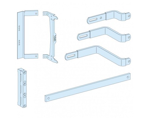 Плата монтажная для ISFT100N установка на шинах SchE 03555