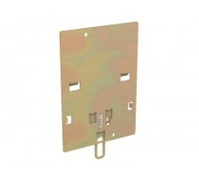Плата монтажная для крепления на DIN-рейке 50022 XT2 4p ABB 1SDA080325R1