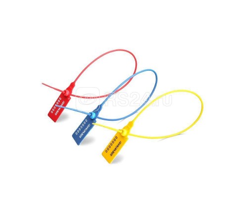Пломба Универсал-320 пласт. желт. (уп.1000шт) Fortisflex 73078