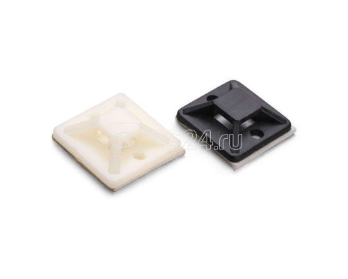 Площадка монтажная ПМС 20х20 черн. (100шт.) Fortisflex 63094