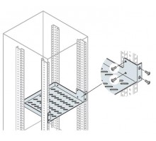 Полка фикс. 2HE Г=385мм ABB EV2385