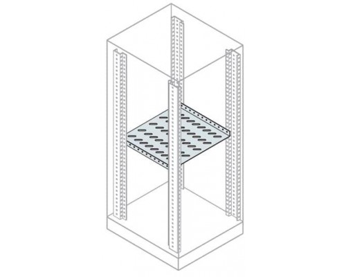 Полка фикс. для 19дюйм рамы Г=800мм ABB EV0800