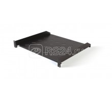 Полка угловая TAL3-1U-250-RAL9005 с перфорацией 19дюйм 1U ширина 440мм глубина 250мм черн. (RAL 9005) Hyperline 431067