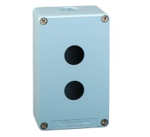 Пост кнопочный метал. 2 отв. 80х130 SchE XAPM2202